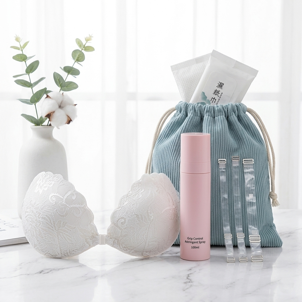 SOUTIEN ADHESIF REUTILISABLE  + KIT 24H DE TENU