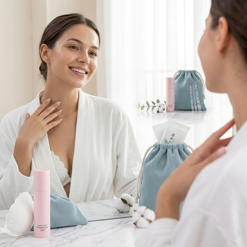 SOUTIEN ADHESIF REUTILISABLE  + KIT 24H DE TENU